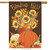 Fabulous Fall Primitive House Flag