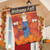 Scarecrow Hello Fall House Flag