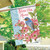 Bluebird and Dogwood Spring House Flag