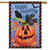 Jill-O-Lantern Halloween House Flag