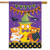 Happy Halloween Owl Primitive House Flag