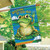 Friendly Frog Summer House Flag