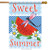 Sweet Summer Watermelon House Flag