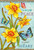 Daffodils and Butterflies Spring House Flag