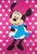 Minnie Mouse Pink House Flag
