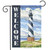 Hatteras Scene Welcome Summer Garden Flag