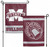 Mississippi State University Bulldogs 2 Sided Garden Flag