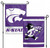 Kansas State University Wildcats 2 Sided Garden Flag