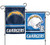 Los Angeles Chargers 2 Sided NFL Garden Flag