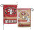 San Francisco 49ERS 2 Sided NFL Garden Flag