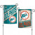 Miami Dolphins Retro Licensed NFL Garden Flag