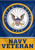 United States Navy Veteran Garden Flag