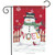 Noel Snowman Christmas Garden Flag