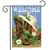 Cowboy Christmas Garden Flag
