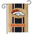 Denver Broncos NFL Licensed Burlap Garden Flag