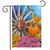 Autumn Wagon Wheel Garden Flag
