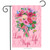 Love Hope Life Breast Cancer Garden Flag