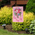 Love Hope Life Breast Cancer Garden Flag