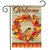 Autumn Song Fall Welcome Wreath Garden Flag