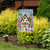 Birdhouse Splendor Spring Welcome Garden Flag