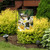 Blossoming Chickadee Spring Garden Flag