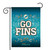 Miami Dolphins Paisley NFL Garden Flag