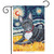 Van Growl French Bulldog Garden Flag