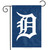 Detroit Tigers Applique MLB Garden Flag