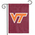 Virginia Tech Applique Garden Flag