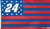 Chase Elliott # 24 NASCAR Deluxe Grommet Flag