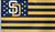 San Diego Padres Stars & Stripes MLB Deluxe Grommet Flag