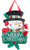 Christmas Snowman Holiday Door Hanger