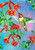 Hummingbird Dance Seasonal House Flag