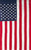 Embroidered American Garden Flag 12.5" x 18" + 3-Piece Garden Flag Stand Set