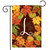 Fall Leaves Monogram Letter L Garden Flag