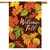 Leaf Toss Fall House Flag