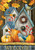 Briarwood Lane welcome house flag with colorful bluebirds, pumpkins, and rustic birdhouse for autumn display.