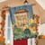 Autumn's Glow Lantern Farmhouse House Flag