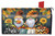 Briarwood Lane Fall Gnomes Humor large mailbox cover with colorful, patterned pumpkins and polka dots.