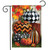 Patterned Pumpkins Autumn Garden Flag