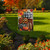 Briarwood Lane garden flag with colorful, designed pumpkins and stripes, checkers, dots for autumn display.
