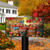 Harvest Apple Basket Fall Mailbox Cover