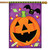 Halloween Treats Jack O'lantern House Flag