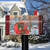 Winter Puppy Pickup Christmas Mailbox Cover