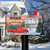 Briarwood Lane Home for Christmas pickup truck mailbox cover with red truck and festive holiday design.