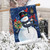 Snowman Holiday Cheer Christmas House Flag