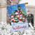 Caroling Snowmen Christmas House Flag