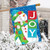 Snowman Joy Winter House Flag