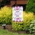 Briarwood Lane small printed garden flag with colorful floral design and Home Sweet Home text.