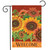 Colorful Sunflowers Fall Garden Flag